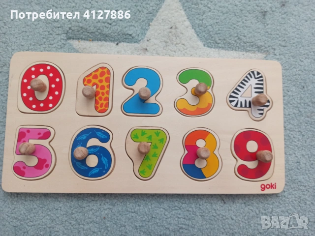Дървени пъзели Goki, снимка 3 - Игри и пъзели - 54648804