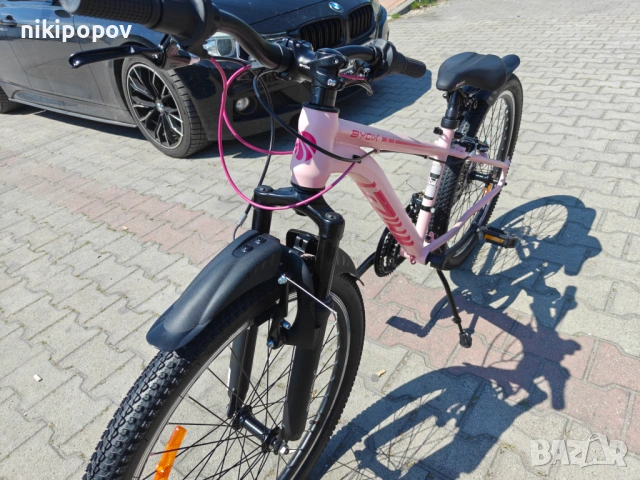 X Велосипед 24" WHIZZY розов, снимка 6 - Велосипеди - 54493391