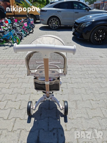 BYOX Детска триколка COMPACTO 4в1 бежов, снимка 9 - Други - 54645896