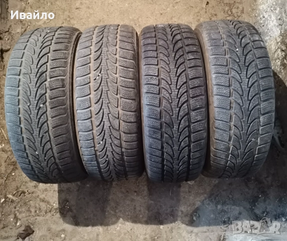 Продавам 4 броя зимни гуми 205.55.16 на 1 сезон дот 2020 Nokian 