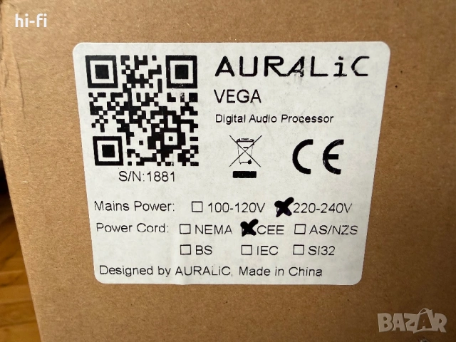 AURALiC Vega DAC / Digital Audio Processor, снимка 14 - Ресийвъри, усилватели, смесителни пултове - 54276193