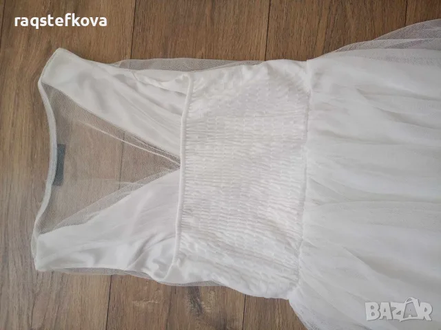 Дамска бяла рокля , снимка 2 - Рокли - 55533022