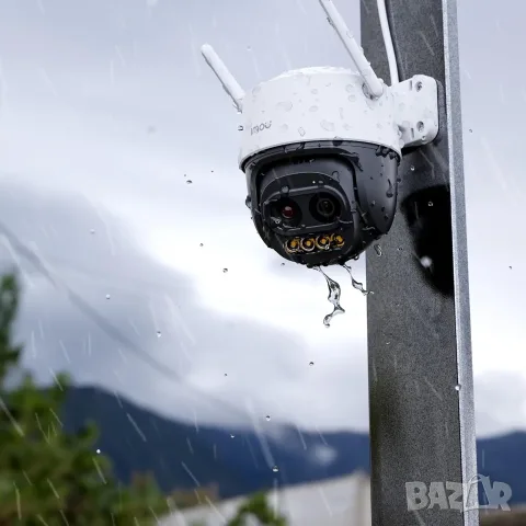 Външна Wi-Fi Камера IMOU Cruiser Z 5MP – Въртяща, с Зуум (2.8mm + 12mm), снимка 6 - IP камери - 55401012