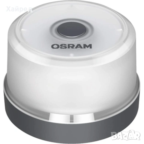 Нов LED маяк  OSRAM ROAD FLARE Signal V16, 9V, IP54, батерия 1 x 9V, 6W, 2000 K, оранжев Буркан, снимка 3 - Аксесоари и консумативи - 54855689