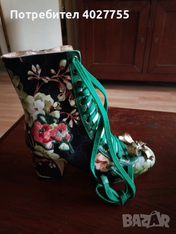 Боти Gucci. Естествена кожа. 39 номер