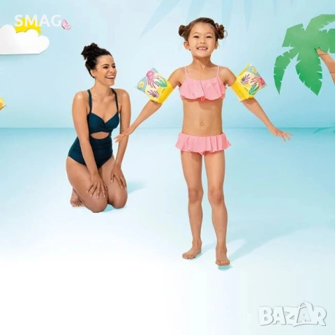 Надуваеми пояси за ръце с рибки (3-6 години /18-30 кг)_7590146, снимка 4 - Надуваеми играчки - 54439479