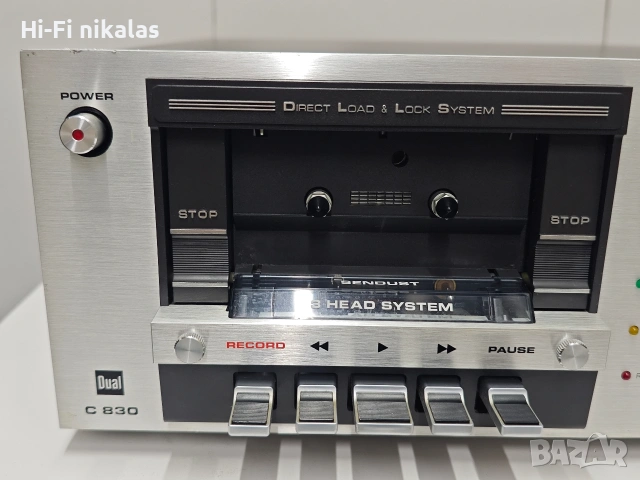 стерео касетъчен дек Hi-Fi ретро DUAL C 830, снимка 2 - Декове - 54562334