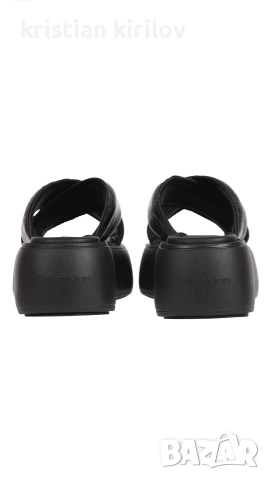 Кожени чехли Calvin Klein , снимка 4 - Чехли - 55023009