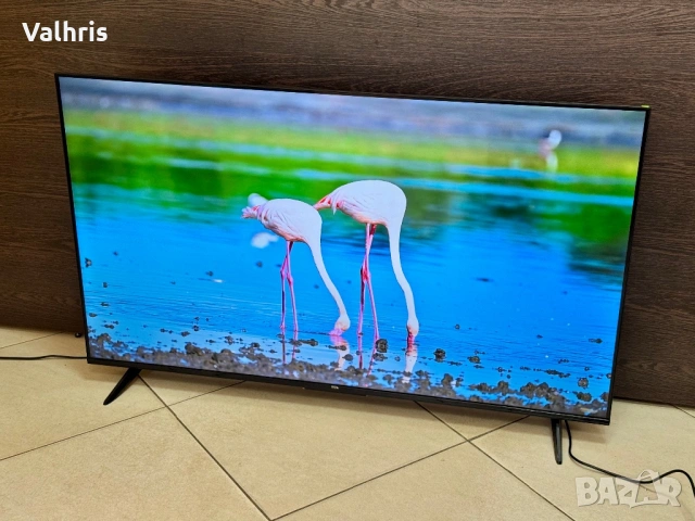 TCL LED 50" / Smart  / Google TV / 4K Ultra HD / 50P635 / КАТО НОВ!, снимка 3 - Телевизори - 54686277