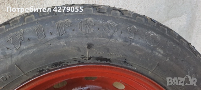 Гума резервна,тип патерица за Lancia Fiat Alfa 14 цола, снимка 5 - Гуми и джанти - 55038460