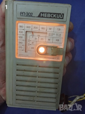 Ретро радио Невский , снимка 4 - Радиокасетофони, транзистори - 54328469