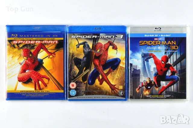 Блу Рей Спайдър-мен Blu Ray Spider-Man, снимка 2 - Blu-Ray филми - 49420447