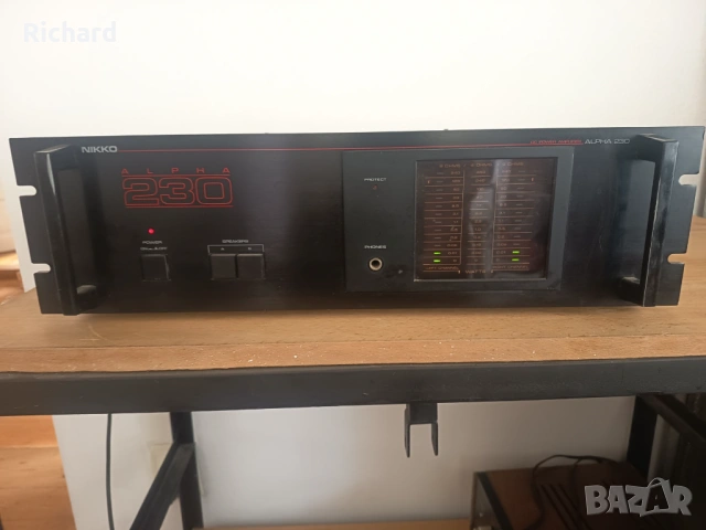 Nikko Alpha 230  Mosfet upgrade 