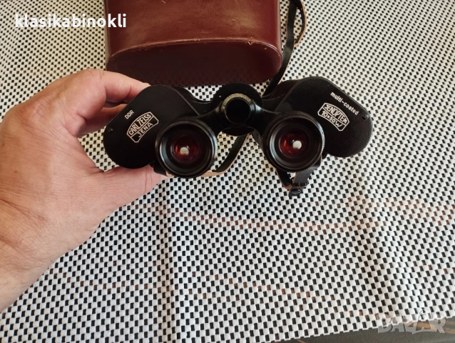 ТОП Бинокъл Carl Zeiss Jena-JENOPTEM-MULTI-COATED -10 х 50W-ГДР--КАТО НОВ, снимка 2 - Екипировка - 54657303