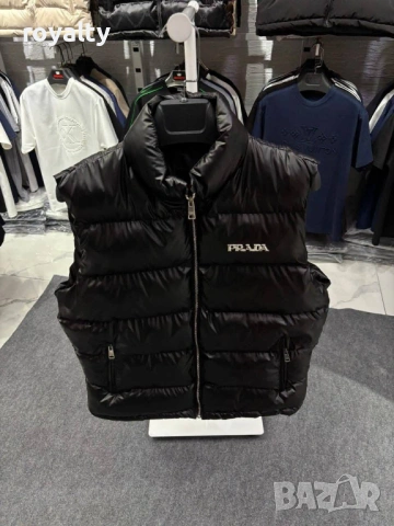 Prad🅰️ Нов Черен Мъжки Елек Прад🅰️