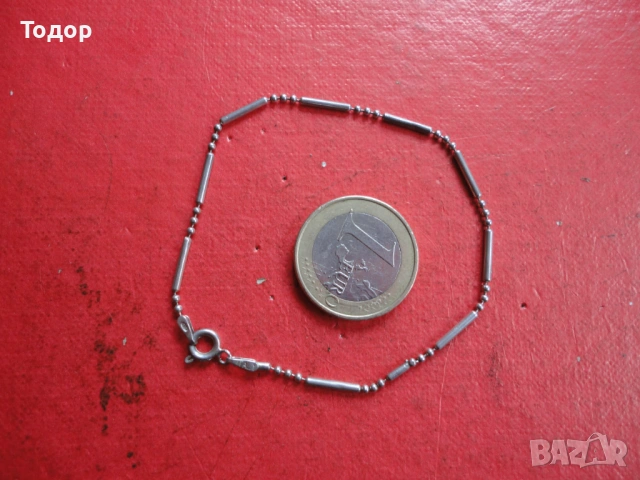 Италианска сребърна гривна 925