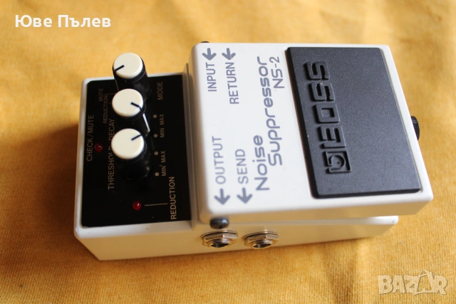 педал BOSS Noise Suppressor NS-2 - НОВ - Подтиска Шум Брум на Китарата