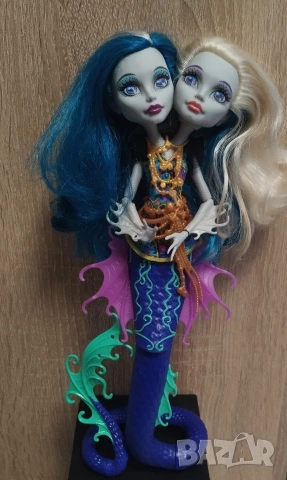 Монстър Хай кукла Monster High Peri & Pearl Serpentine Great scarier reef 