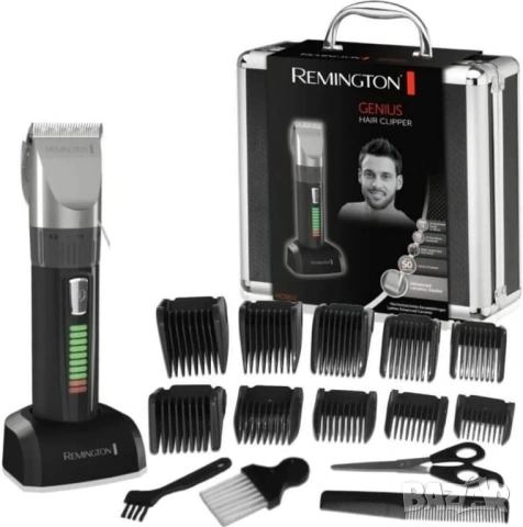 Машинка за подстригване Remington Genius HC5810 професионален комплект - НОВА
