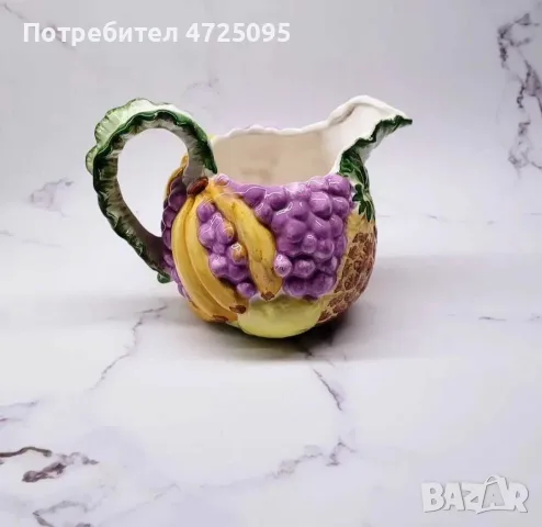 Керамична винтидж кана, снимка 2 - Кани - 55448653