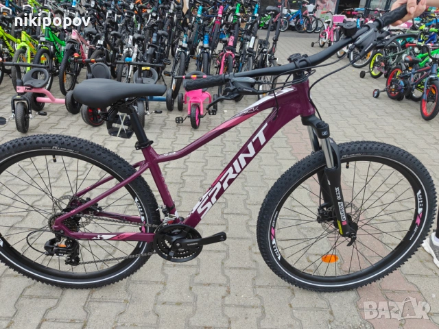 PA Велосипед 27.5" MAVERICK LADY розов, снимка 2 - Велосипеди - 54493631