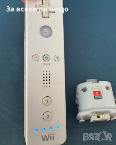 Оригинален Nintendo wii controller , джойстик, снимка 5 - Аксесоари - 54844847