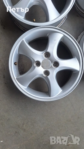 АЛУМИНИЕВИ ДЖАНТИ ЗА ХЮНДАЙ /ХОНДА МИЦУБИШИ МАЗДА ТОЙОТА/ 4Х100X54-15 цола, снимка 4 - Гуми и джанти - 53986107