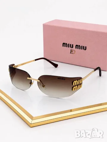 Miu Miu Нови Дамски Слънчеви Очила Миу Миу Различни Цветове , снимка 3 - Слънчеви и диоптрични очила - 55339040