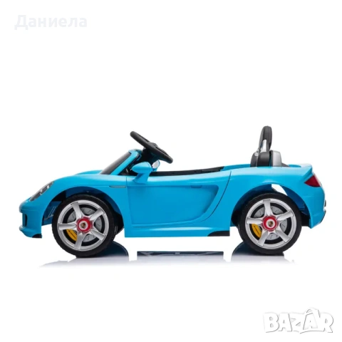 Ел. кола Porsche Carrera GT синя, снимка 2 - Коли, камиони, мотори, писти - 55265012