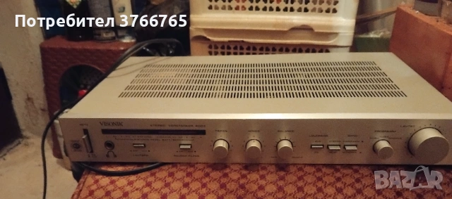ViSONiK усилвател във перфектно състояние, снимка 6 - Ресийвъри, усилватели, смесителни пултове - 54161157