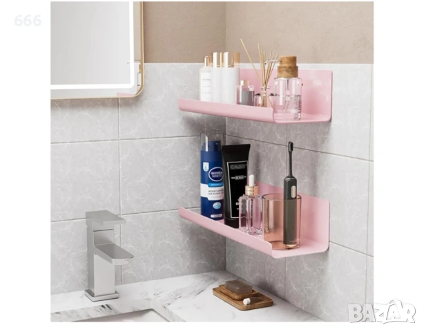 Комплект от 4 рафта , пластмасови , снимка 6 - Други стоки за дома - 54281672