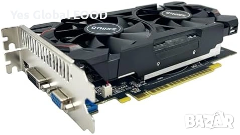 QTHREE GTX 750 4GB 128-bit Dual Fan Low Profile