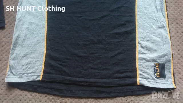 BLUE WEAR PRO Thermo 100% Merino Wool размер L / XL термо блуза 100% Мерино вълна W4-763, снимка 5 - Блузи - 55562902