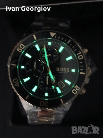 Нов часовник HUGO BOSS 1513908 Admiral Chronograph , снимка 18 - Мъжки - 54338006