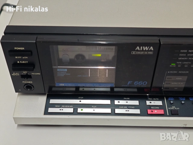 стерео касетъчен дек AIWA F660 AD-F660Z, снимка 4 - Декове - 53982066