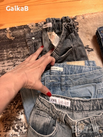 Zara HM Reserved Waikiki лот дънки за момиче, снимка 4 - Детски панталони и дънки - 54808108