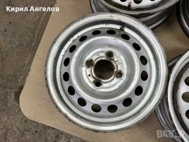 Железни джанти 13 цола за Nissan Micra, снимка 2 - Гуми и джанти - 54457458