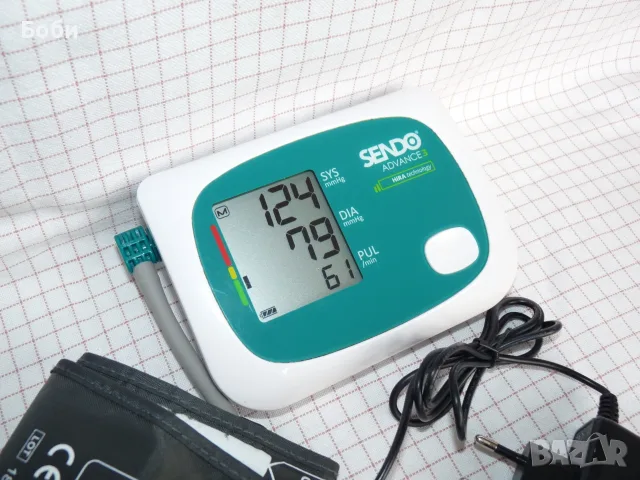 Sendo Advance 3- японски апарат за кръвно, снимка 2 - Уреди за диагностика - 55674344