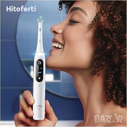Електрическа четка за зъби Oral-B Braun iO 9n, бяла, снимка 4 - Други - 55061872