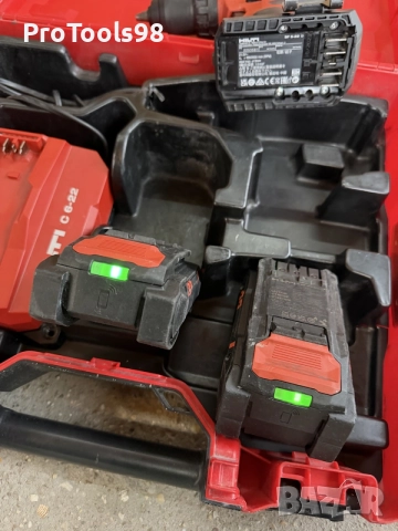 Hilti SF 6-A22 nuron 2023г. 1х5,1Аh /1x4Ah, снимка 6 - Винтоверти - 55255388