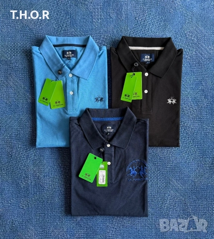 La Martina Polo Shirt ОРИГИНАЛНИ мъжки поло тениски - L/XL