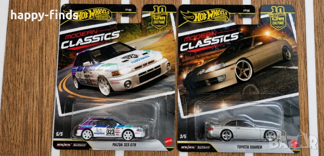 Mazda 323 GTR (5/5) и Toyota Soarer (3/5) Modern Classics