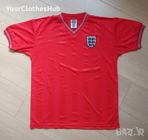 Score Draw official retro The FA Ltd 2018 L size Ретро фен фланелка на Англия
