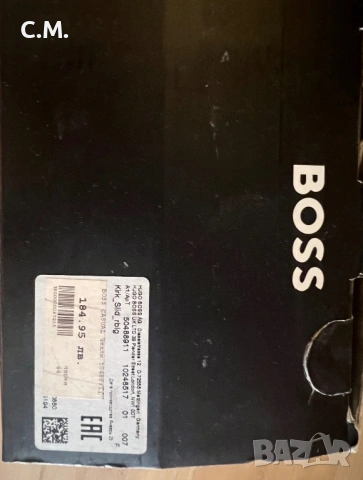 Boss мъжки чехли, снимка 4 - Мъжки чехли - 54694908