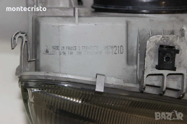 Десен фар Renault Megane Scenic (1996-1998г.) ✔️Valeo / 7701040683 / 7701040688, снимка 7 - Части - 54337832