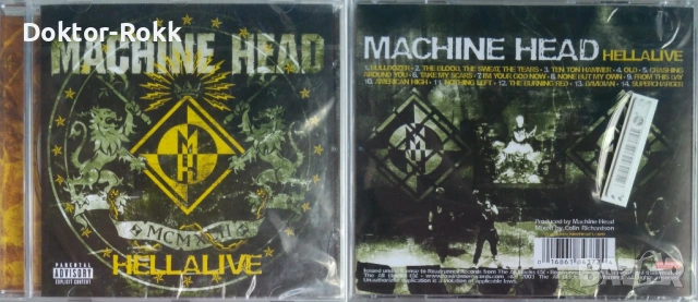 MACHINE HEAD Cds – оригинални дискове, снимка 3 - CD дискове - 54805907