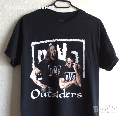 WWE NWO Outsiders Hall & Nash мъжка тениска, снимка 5 - Тениски - 55151197