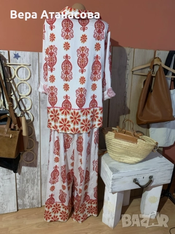 💄 Разкошен комплект в свободна кройка👠 хл размер💃, снимка 2 - Комплекти - 55603518