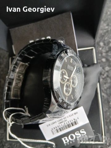 Нов часовник HUGO BOSS Icon Chronograph 1512961, снимка 2 - Мъжки - 54476919