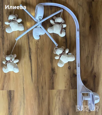 Музикална въртележка за кошара fisher price chipolino, снимка 2 - Музикални играчки - 53970395